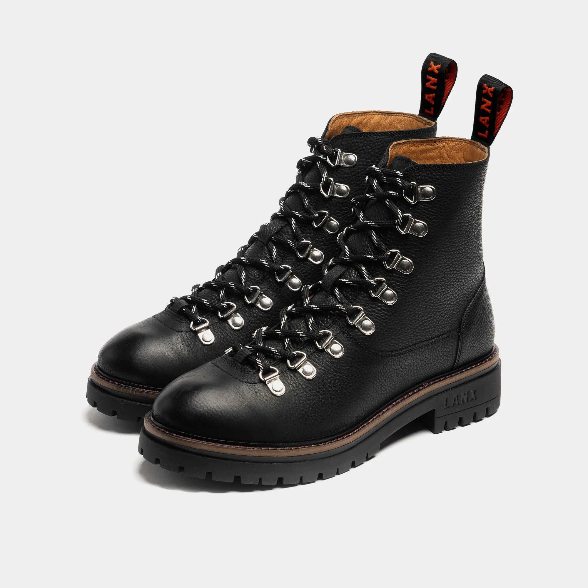 WHALLEY / BLACK GRAINED-Women’s Boots | LANX Proper Men's Shoes